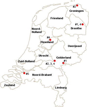 Kaart veldproeven 2012